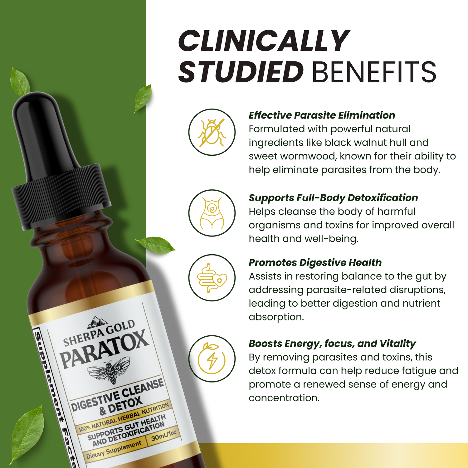 Paratox: Herbal Detox & Cleanse Support