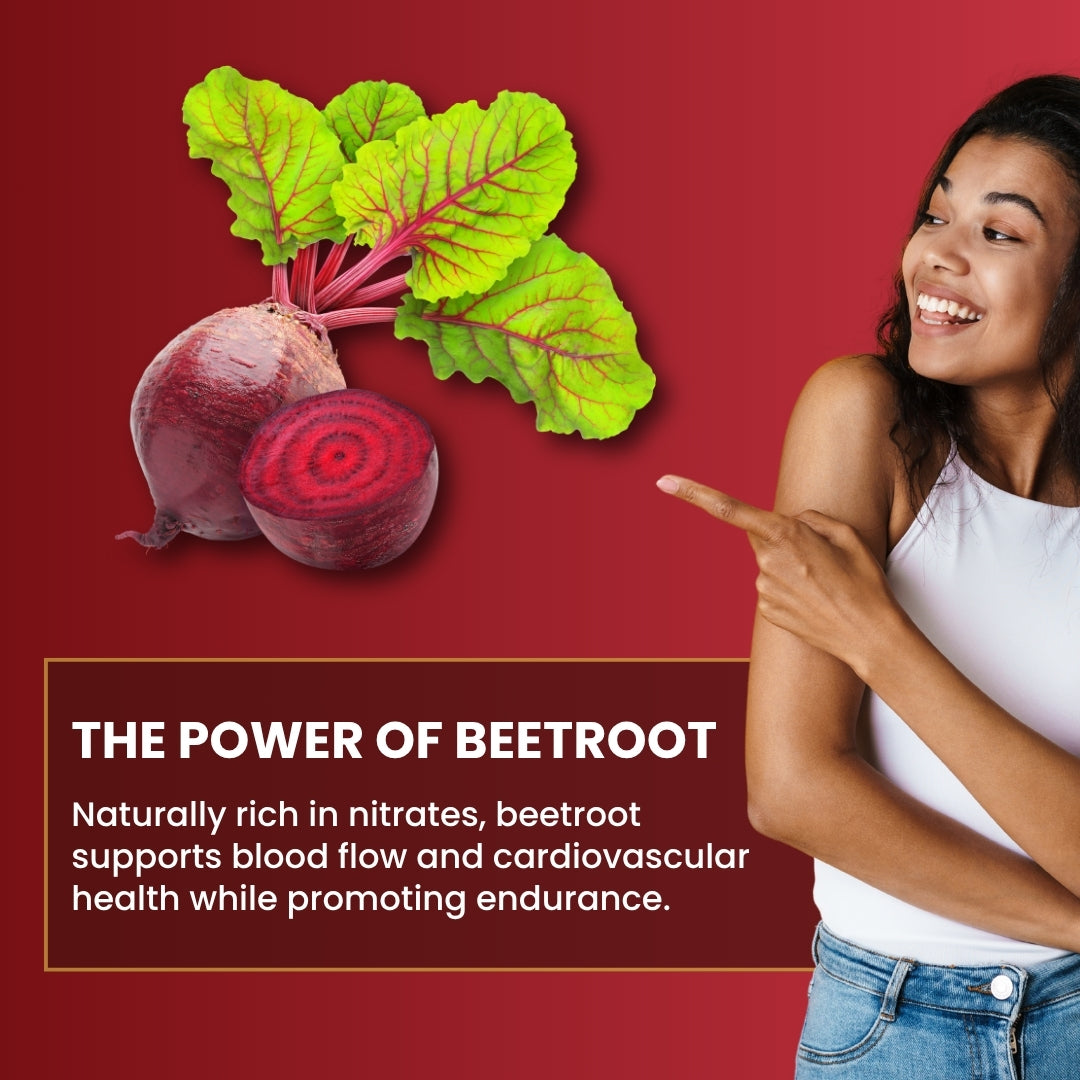 Sherpa Gold Beetroot Gummies – Circulation & Endurance Support (30 Gummies)