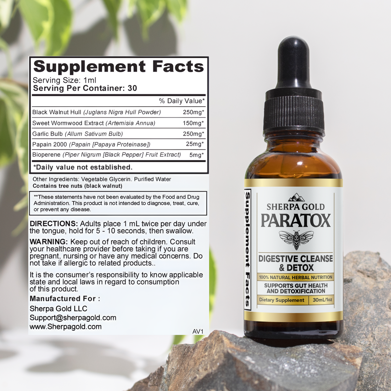 Paratox: Herbal Detox & Cleanse Support