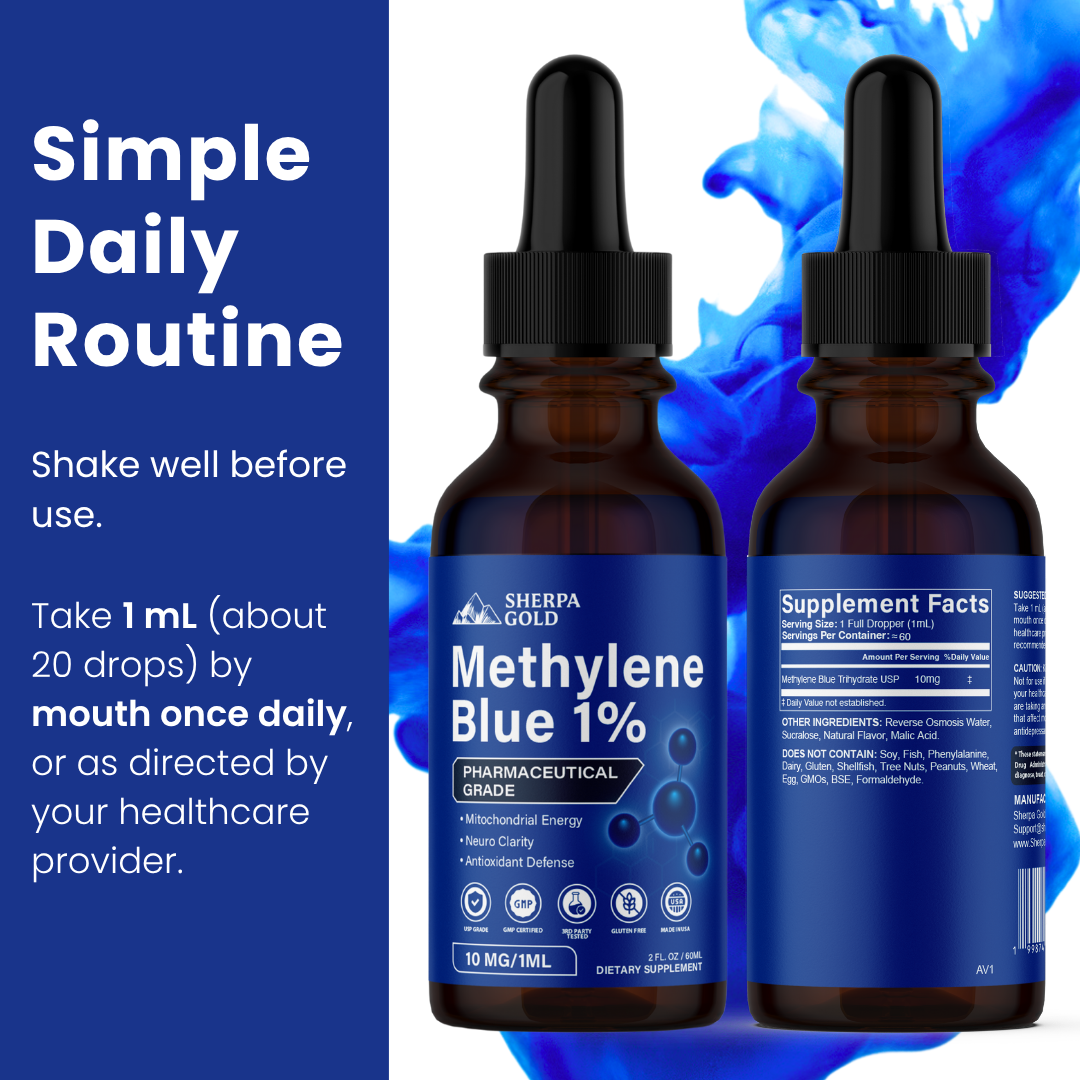 Sherpa Gold Methylene Blue 1%