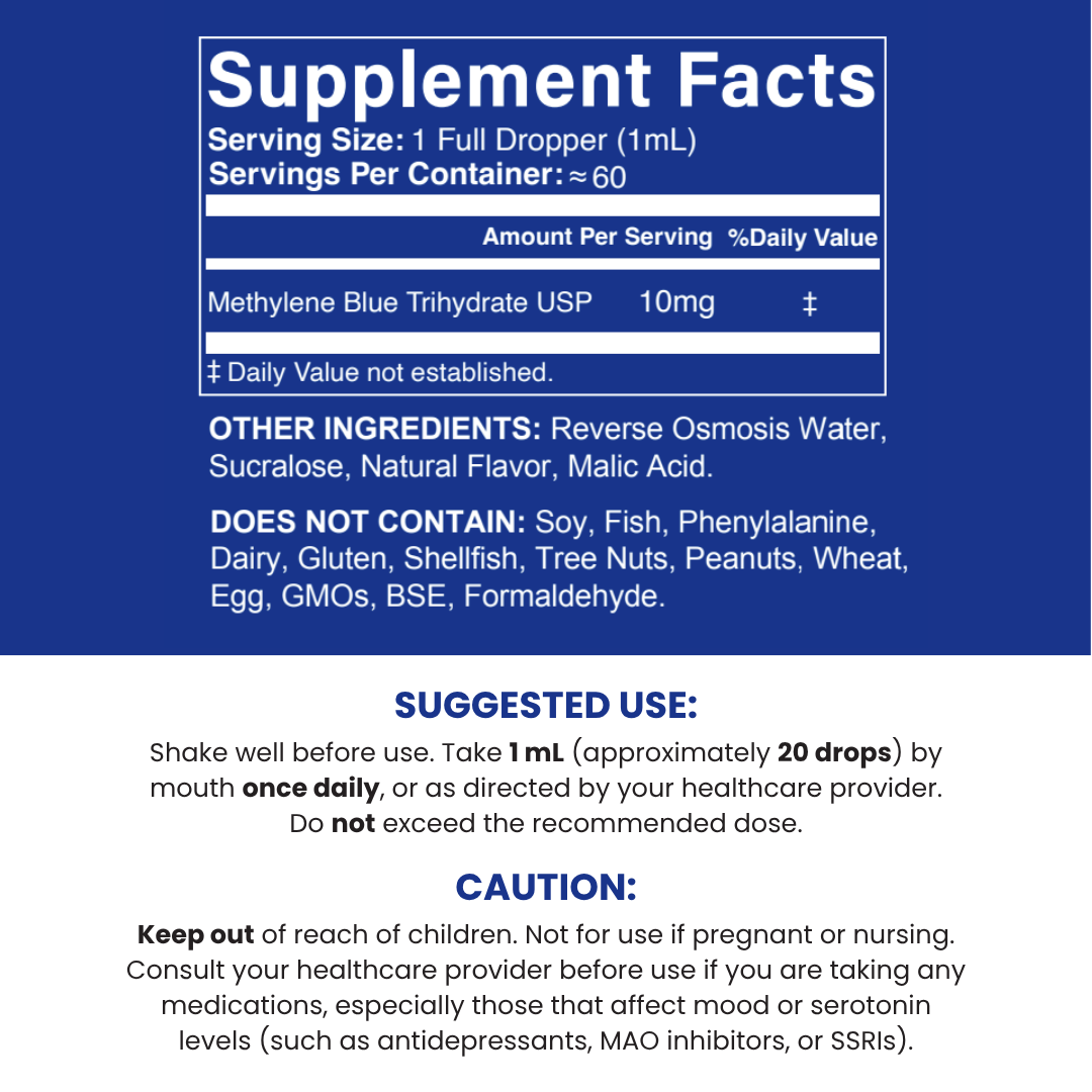 Sherpa Gold Methylene Blue 1%