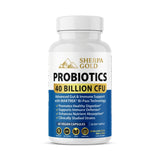 Sherpa Gold Probiotics – 40 Billion CFU (60 Vegan Capsules)