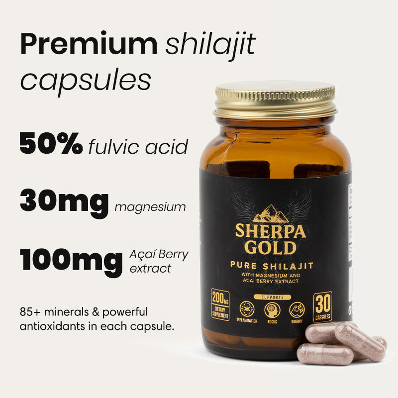 Pure Himalayan Shilajit Extract